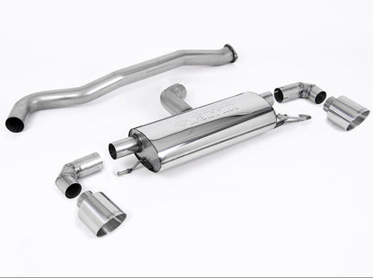 Milltek 3" Non-Resonated Exhaust System for Toyota GR Yaris – OPF/GPF Filter Back - Polished - SSXTY127