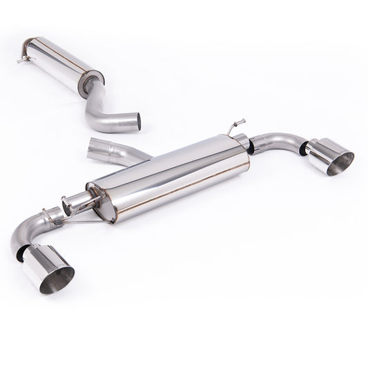 Milltek 3" Resonated Exhaust System for Toyota GR Yaris Gen 2 – OPF/GPF Filter Back - Polished Tips