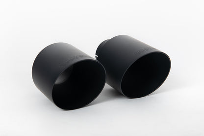 Milltek Cerakote Black Exhaust Tips Toyota GR Yaris