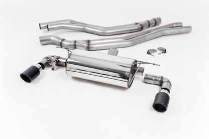 Milltek Non-Resonated Cat Back Race Exhaust System for BMW M140i F20 & F21 | LCI | Non OPF - Carbon Tips - SSXBM1045