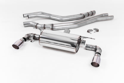 Milltek Non-Resonated Cat Back Race Exhaust System for BMW M140i F20 & F21 | LCI | Non OPF - Polished Tips - SSXBM1046
