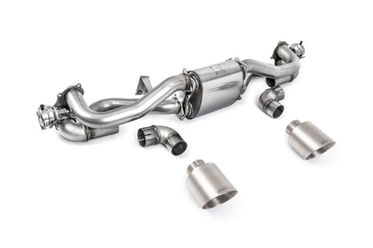 Milltek OPF Back Exhaust System for Porsche 718 Cayman GT4 | Boxster GTS (4.0) Pre Feb 2020 Titanium Tips