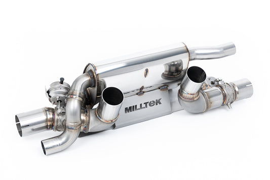 Milltek Rear Silencer Delete Exhaust System for Porsche 911 (991.2) T / S / GTS (3.0L) 