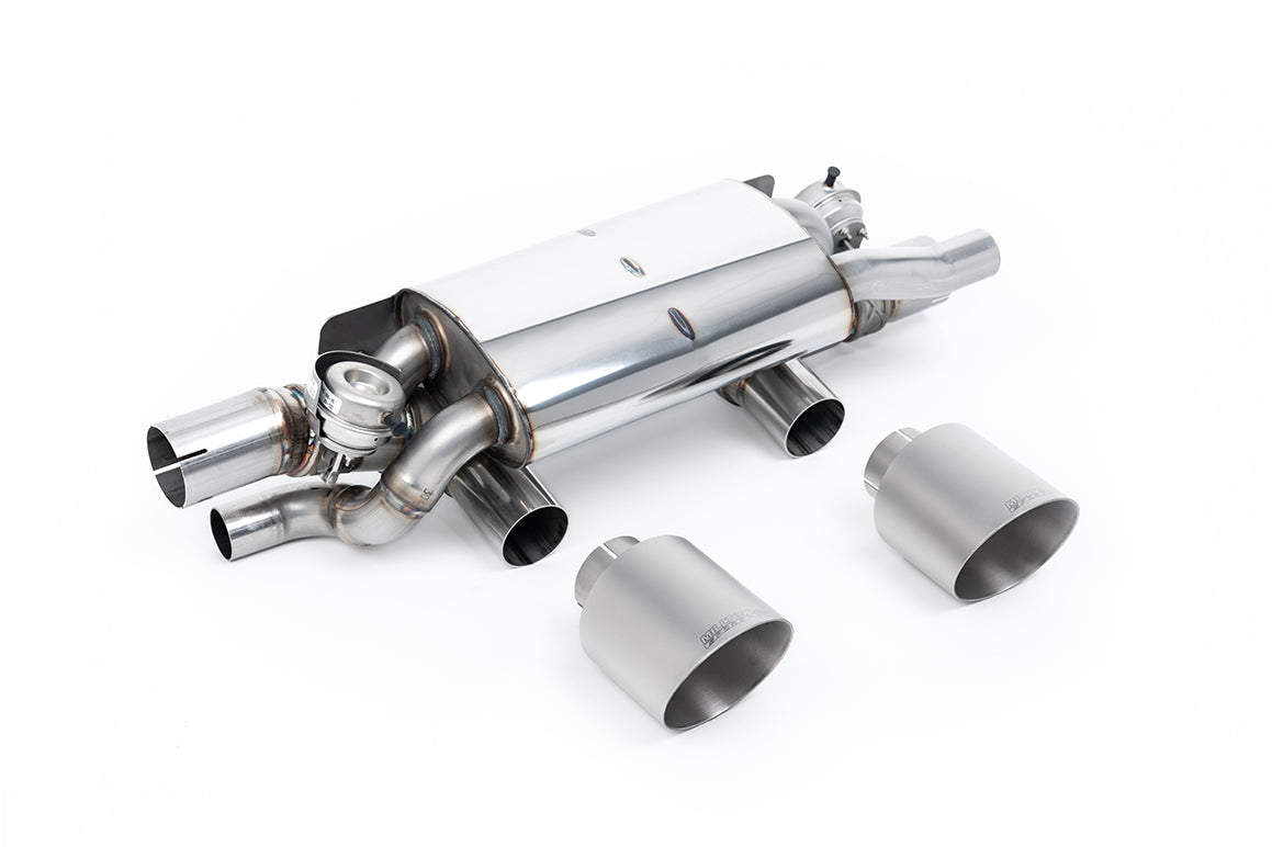 Milltek Rear Silencer Delete Exhaust System for Porsche 911 (991.2) T / S / GTS (3.0L) Titanium Tips
