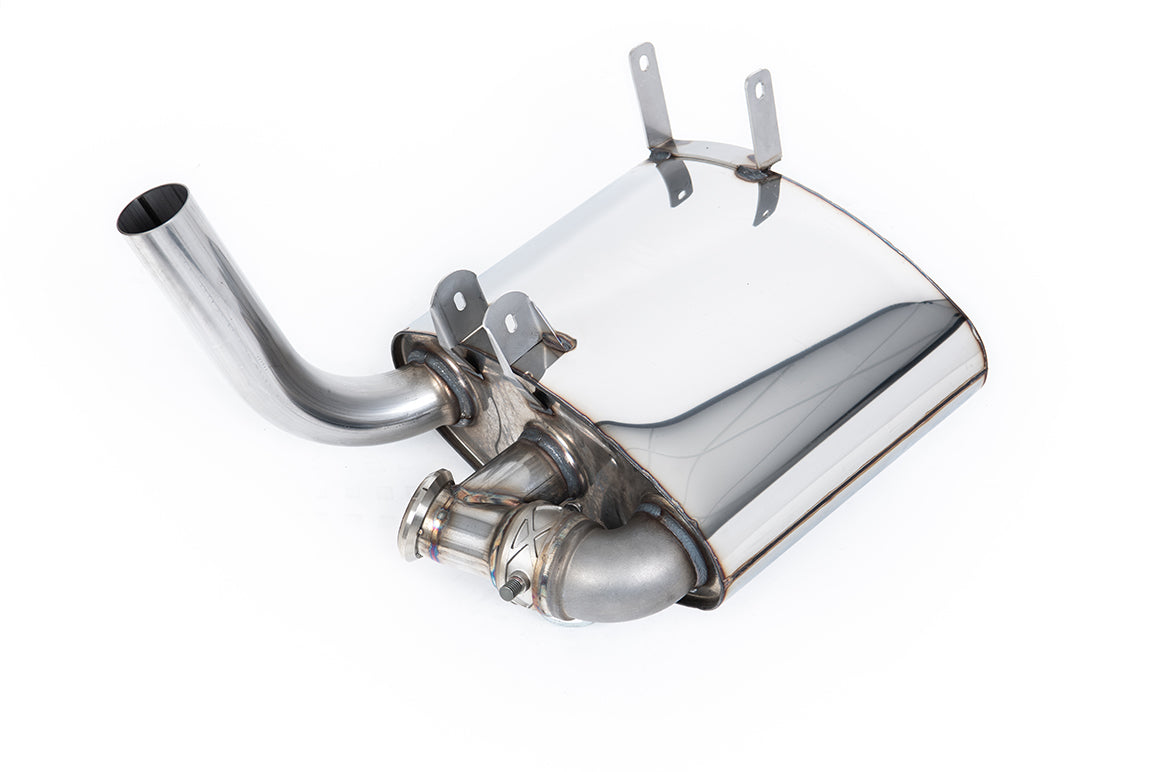 Milltek Rear Silencer Valved Exhaust System for Porsche 911 (996) Carrera / Carrera S (PSE Equipped Cars)