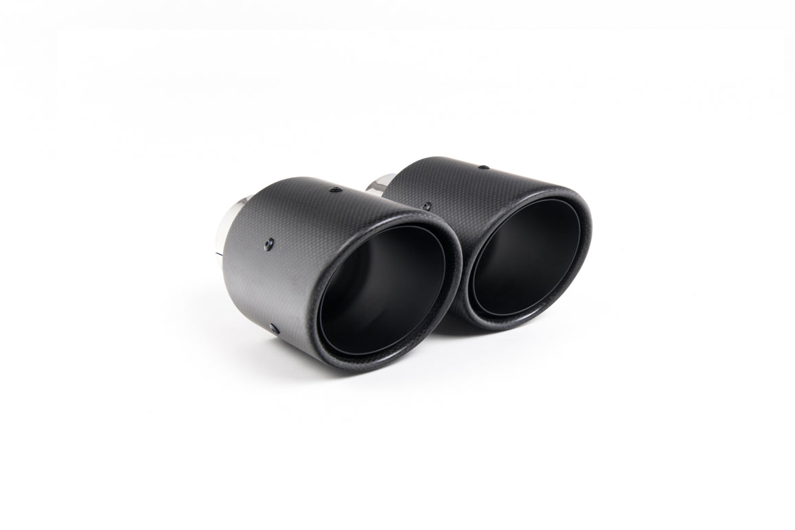 Milltek Resonated OPF Back Exhaust System for BMW M140i F20 & F21 | LCI | OPF/GPF Only Carbon Fibre Black Tips