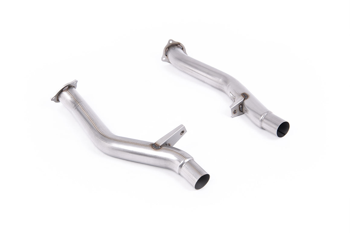 Milltek Secondary Cat Bypass Exhaust System for Porsche Cayenne 958 S 4.8 V8 (Non Turbo)