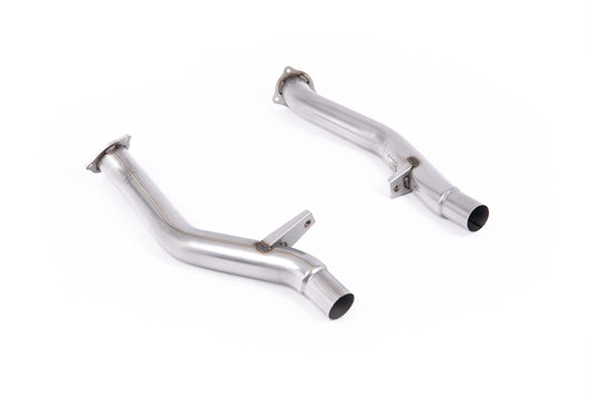 Milltek Secondary Cat Bypass Exhaust System for Porsche Cayenne 958 S 4.8 V8 (Non Turbo)