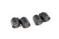 Milltek Twin Round Exhaust Tips for Porsche 911 (991.1) Carrera 2S & 4S (3.8L) Fits OE & MIlltek System Carbon Fibre