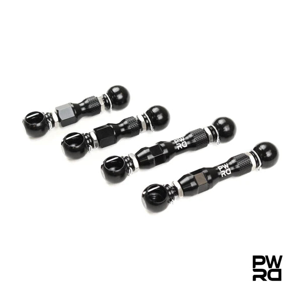 PWRD Air Suspension Lowering Links Tesla Model S 2012 - Current (Including Plaid) PWRD Air Suspension Lowering Links Tesla Model X 2015 - Current 