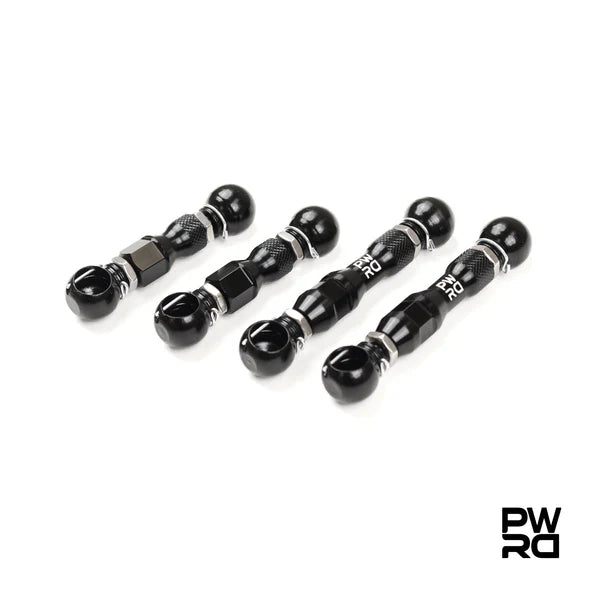 PWRD Air Suspension Lowering Links Tesla Model S 2012 - Current (Including Plaid) PWRD Air Suspension Lowering Links Tesla Model X 2015 - Current 