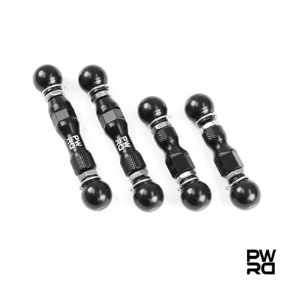 PWRD Air Suspension Lowering Links Tesla Model S 2012 - Current (Including Plaid) PWRD Air Suspension Lowering Links Tesla Model X 2015 - Current 