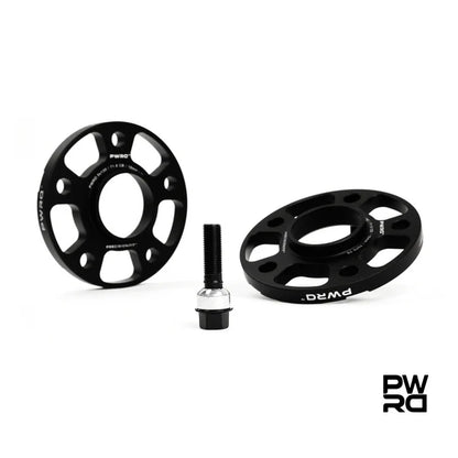PWRD Precision Fit Hubcentric Wheel Spacers - Porsche Taycan 2019 - Present E-Tron GT Porsche 911 718 981 991 992 991.1 991.2 992.1 992.2 997.1 997.2 997 GT3 GT3RS GT4 Spyder RS Carrera PWRDSPACERSPORSCHE2S