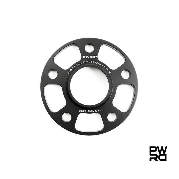 PWRD Precision Fit Hubcentric Wheel Spacers - Porsche Taycan 2019 - Present E-Tron GT Porsche 911 718 981 991 992 991.1 991.2 992.1 992.2 997.1 997.2 997 GT3 GT3RS GT4 Spyder RS Carrera 