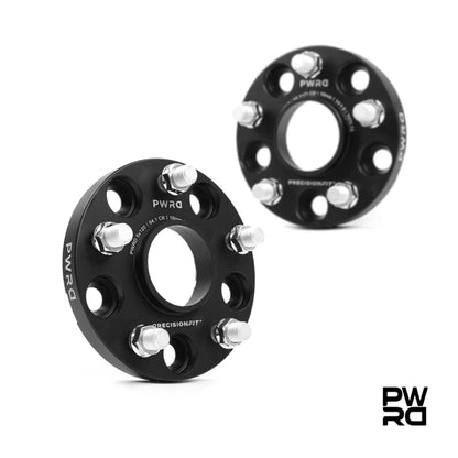 PWRD Precision Fit Hubcentric Wheel Spacers – Tesla Model S (2012–Current incl. Plaid) PWRD Precision Fit Hubcentric Wheel Spacers – Tesla Model X (2015–Current) 15mm 18mm 20m