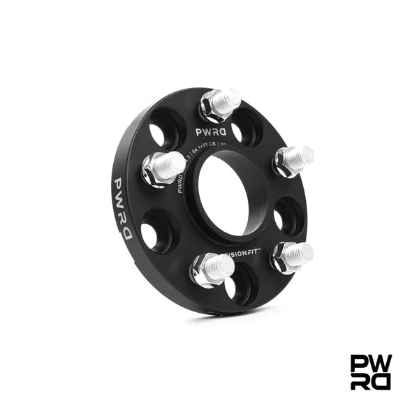 PWRD Precision Fit Hubcentric Wheel Spacers – Tesla Model S (2012–Current incl. Plaid) PWRD Precision Fit Hubcentric Wheel Spacers – Tesla Model X (2015–Current) 15mm 18mm 20m