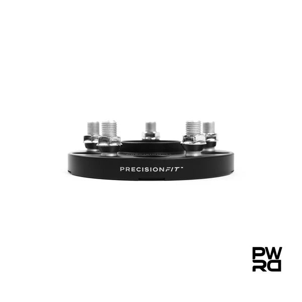 PWRD Precision Fit Wheel Spacers – Tesla Model 3 (2017–Current incl. Highland) Tesla Model Y (2020–Current incl. Juniper) 5x114.3 64.1mm 15mm 18mm 20mm 25mm 30mm