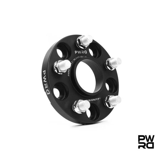 PWRD Precision Fit Wheel Spacers – Tesla Model 3 (2017–Current incl. Highland) Tesla Model Y (2020–Current incl. Juniper) 5x114.3 64.1mm 15mm 18mm 20mm 25mm 30mm