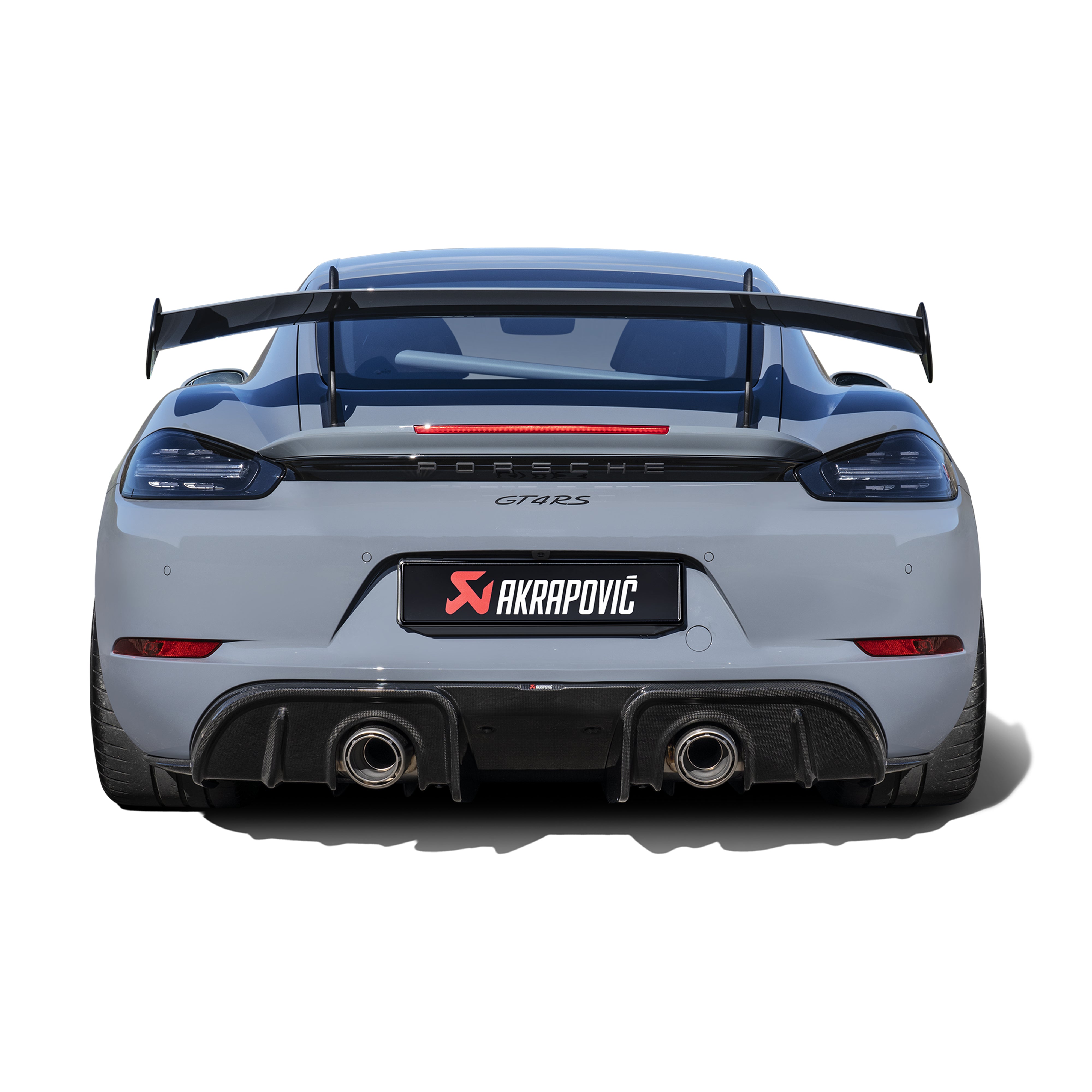 Porsche 718 Cayman GT4 RS / Spyder RS | Akrapovic | Rear Diffuser (Car ...