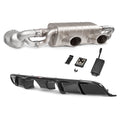 Porsche 911 Carrera / Cabriolet / Targa / S / 4S / GTS (991.2) | Akrapovic | Slip-On Line (Titanium) with Link Pipe Set for OE Non Sport Exhaust