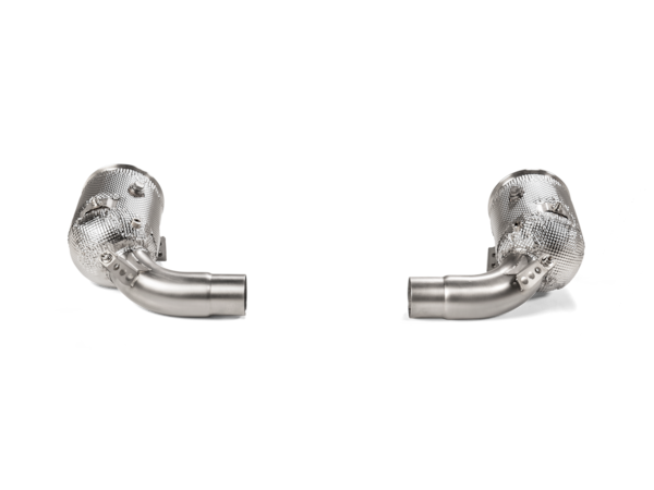 Akrapovic Link Pipe Set with sport catalytic converters for Porsche 911 Carrera 992.2