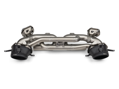 Akrapovic Slip-On Race Line titanium exhaust for Porsche 911 Carrera 992.2 - overview