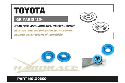 Hardrace Front Differential Anti Vibration Insert Kit - Toyota GR Yaris
