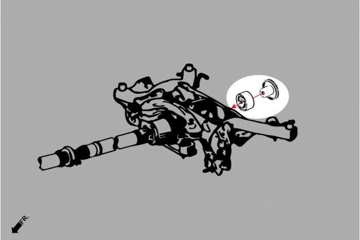 Hardrace Rear Differential Anti Vibration Insert - Toyota GR Yaris