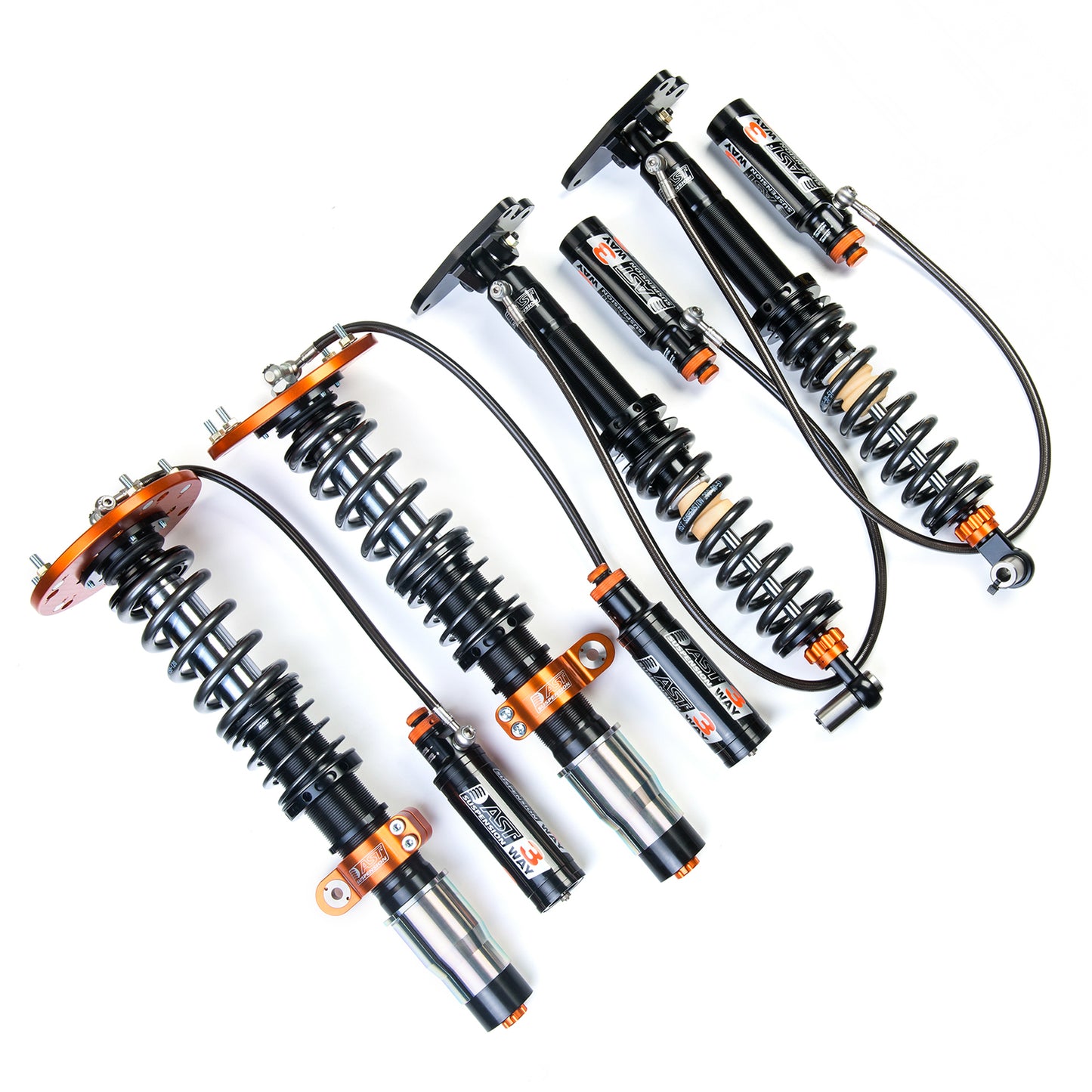 AST Suspension 5300 3-way Adjustable Inverted Coilovers - BMW Z3 Coupe | Convertible & E36 Compact