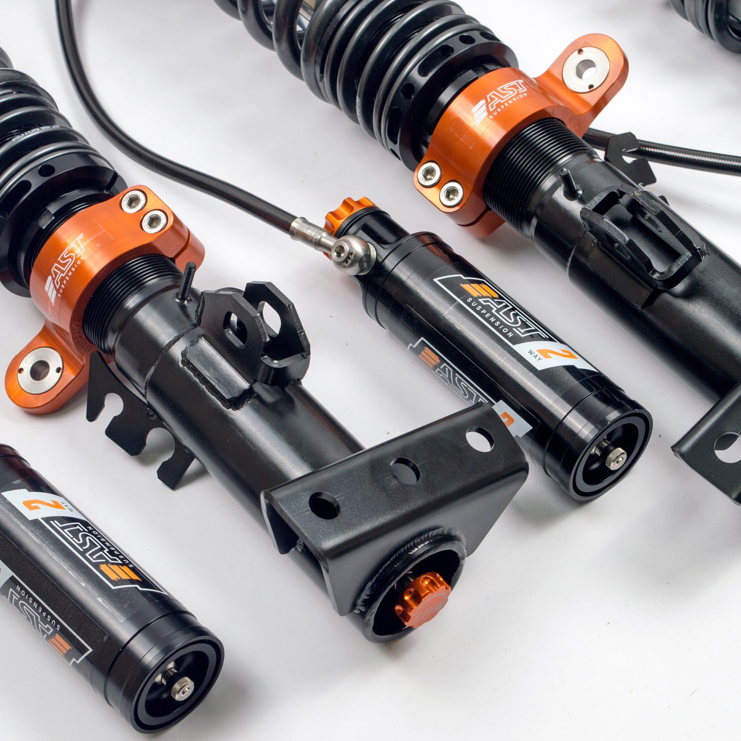 AST Suspension 5200 2-way Adjustable Inverted Coilovers - Porsche 911 (997) Carrera 4 | Turbo