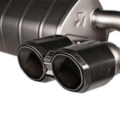 BMW M2 / M3 / M4 (G87 / G80 / G81 / G82 / G83) | Akrapovic | Octagonal Tail Pipe Set (Carbon)