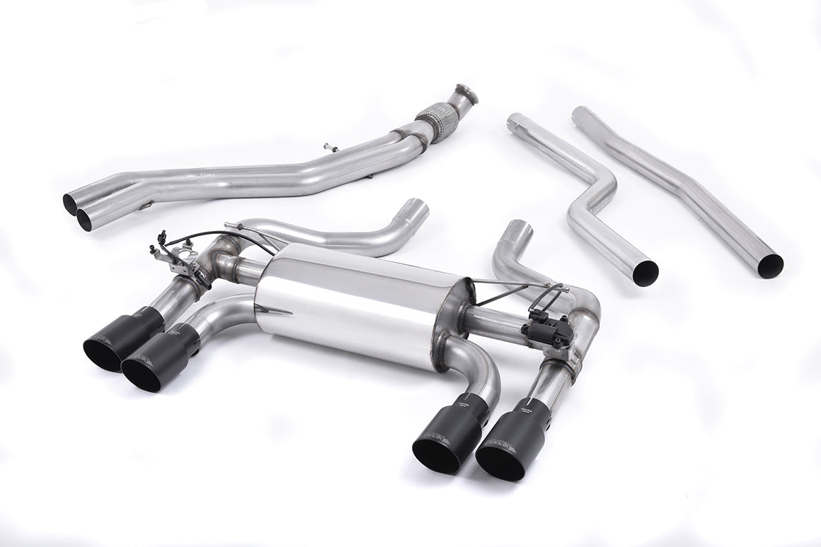 Milltek Hollowtek Twin Valved Exhaust System for BMW M2 F87 - EC Approved