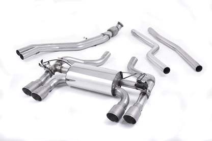 Milltek Hollowtek Twin Valved Exhaust System for BMW M2 F87 - EC Approved
