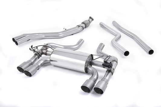 Milltek Hollowtek Twin Valved Exhaust System for BMW M2 F87 - EC Approved