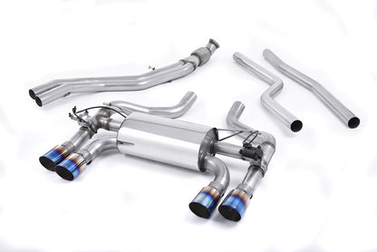 Milltek Hollowtek Twin Valved Exhaust System for BMW M2 F87 - EC Approved