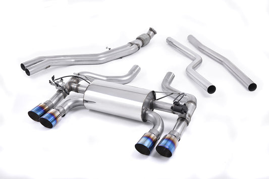 Milltek Hollowtek Twin Valved Exhaust System for BMW M2 F87 - EC Approved