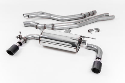Milltek Non-Resonated Cat Back Race Exhaust System for BMW M240i F22 LCI | Non OPF & Non xDrive