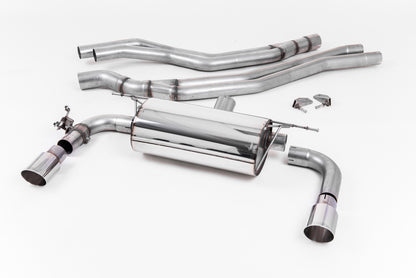 Milltek Non-Resonated Cat Back Race Exhaust System for BMW M240i F22 LCI | Non OPF & Non xDrive