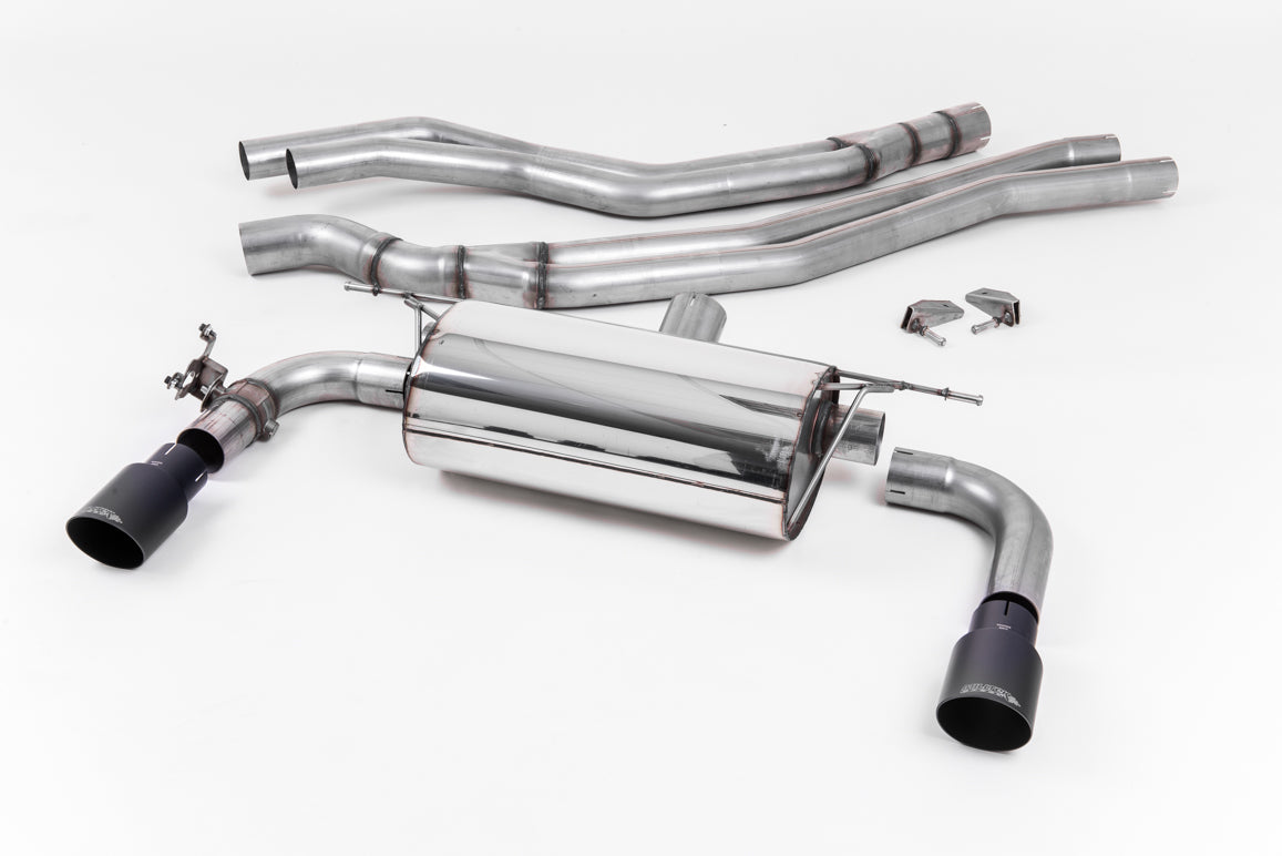 Milltek Non-Resonated Cat Back Race Exhaust System for BMW M240i F22 LCI | Non OPF & Non xDrive