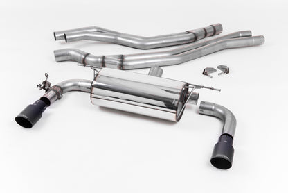 Milltek Non-Resonated Cat Back Race Exhaust System for BMW M240i F22 LCI | Non OPF & Non xDrive