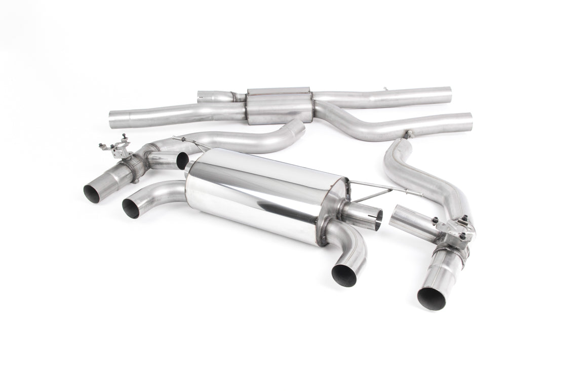 Milltek OPF/GPF Back Exhaust System for BMW M2 F87 Competition - EC Approved