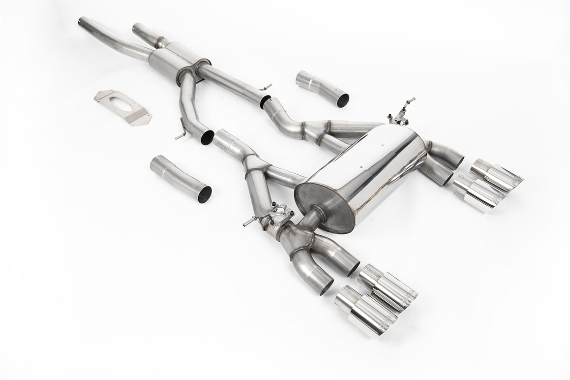Milltek OPF/GPF Back Race Exhaust System for BMW F80 M3 - OPF/GPF Models