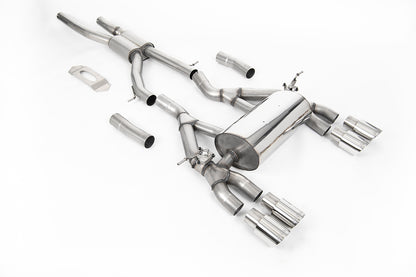 Milltek OPF/GPF Back Race Exhaust System for BMW F80 M3 - OPF/GPF Models
