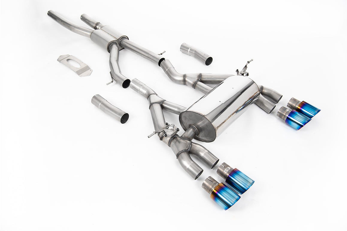 Milltek OPF/GPF Back Race Exhaust System for BMW F80 M3 - OPF/GPF Mode ...