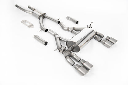 Milltek OPF/GPF Back Exhaust System for BMW F80 M3 - OPF/GPF Models