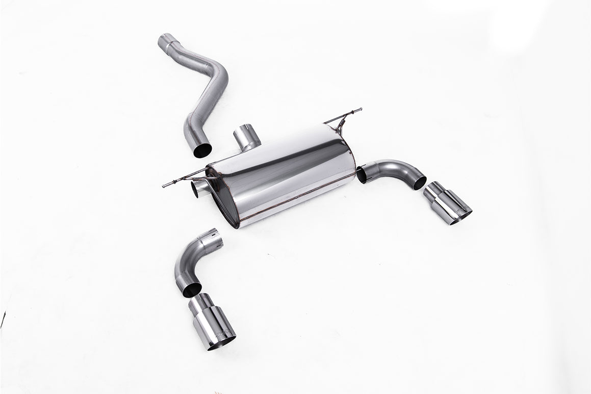 Milltek 3" Road Rear Silencer for BMW M135i F20 | F21 (Non xDrive) EC Approved
