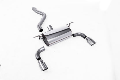 Milltek 3" Road Rear Silencer for BMW M135i F20 | F21 (Non xDrive) EC Approved