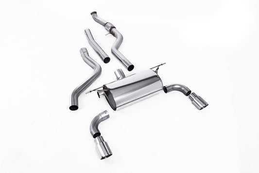Milltek Non-Resonated Cat Back Road Exhaust System for BMW M135i F20 | F21 (Non xDrive)