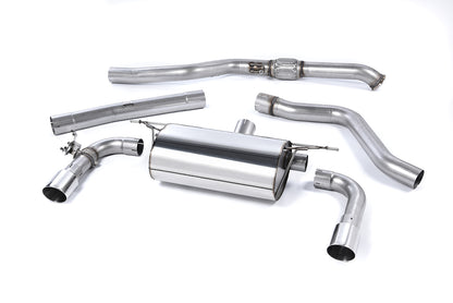 Milltek Non-Resonated Cat Back Race Exhaust System for BMW M235i F22 | Non xDrive