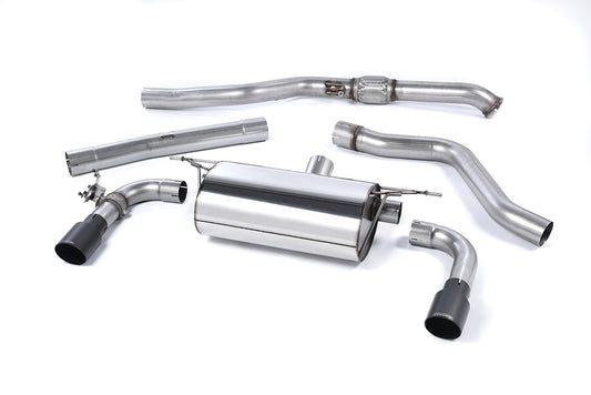 Milltek Non-Resonated Cat Back Race Exhaust System for BMW M235i F22 | Non xDrive